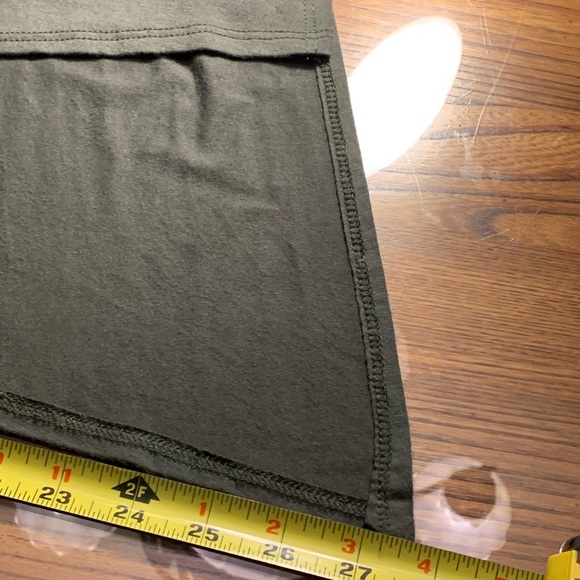 NWT KAREN KANE DRESS OLIVE TONED DESERT GYPSY STEVIE TANK DRESS SIZE LARGE - Picture 16 of 16